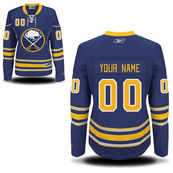 Reebok Buffalo Sabres Women Premier Home Custom NHL Jersey - Navy Blue